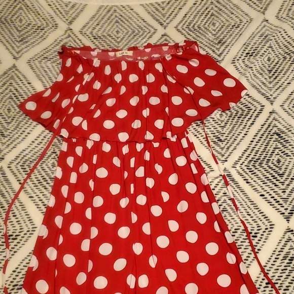 Womens Red Jumpsuit - Picture 2 of 4